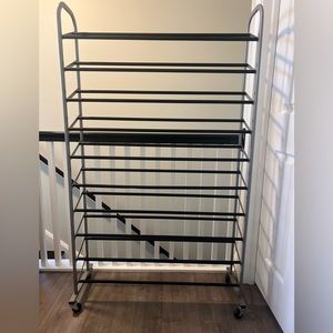 Mainstays 10 tier shoe rack